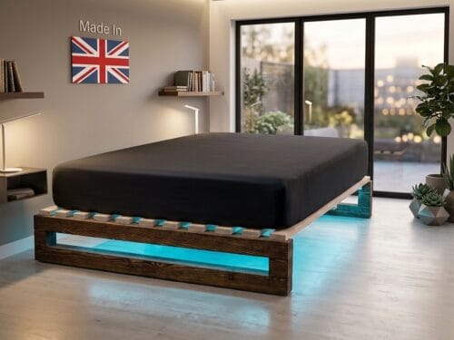 Black Waterbed Sheet