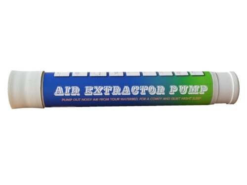 Blue Aquaglow waterbed air extractor pump.