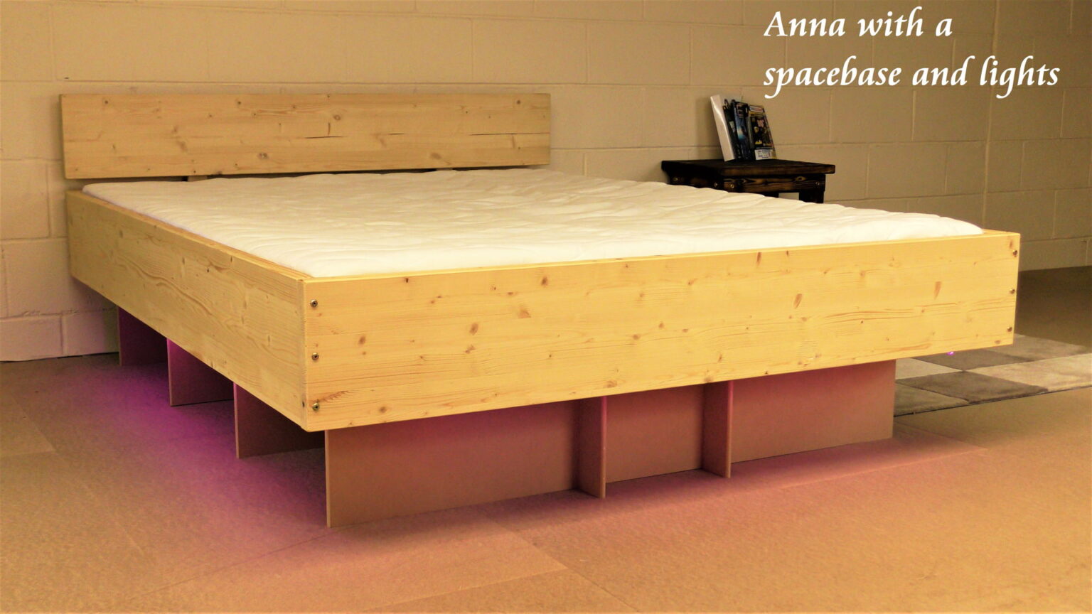 The Anna Waterbed Aquaglow Waterbeds