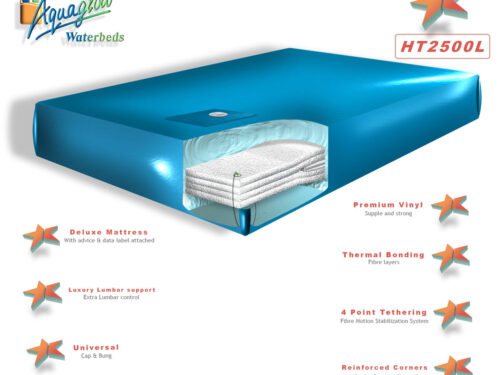 Deluxe Traditional Framed Waterbed Mattress HT2500