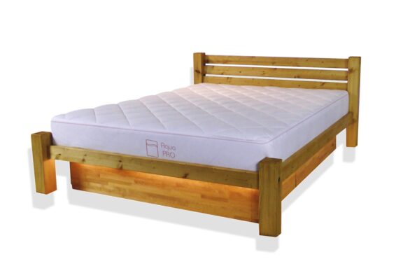 Aqua Pro waterbed with a Wooden Frame.