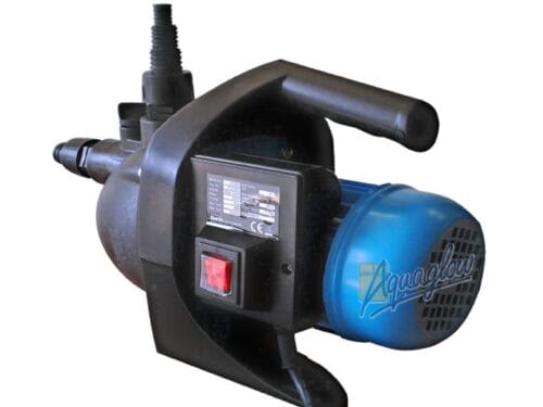 Waterbed large Pump Rear View