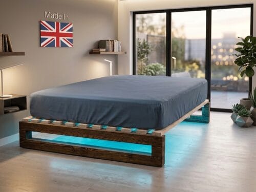 Slate Blue Waterbed Sheet