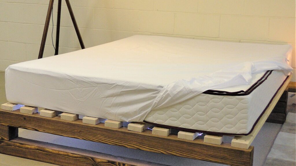 Luxury Fitted Waterbed Sheets White Aquaglow Waterbeds