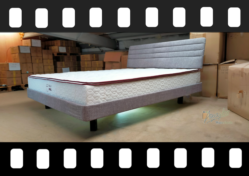 Aqua Pro waterbed + Deep Sleep Frame 2 Aquaglow Waterbeds