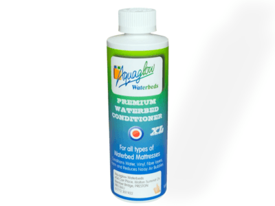 Aquaglow waterbeds Large conditioner bottle view from the front 8oz