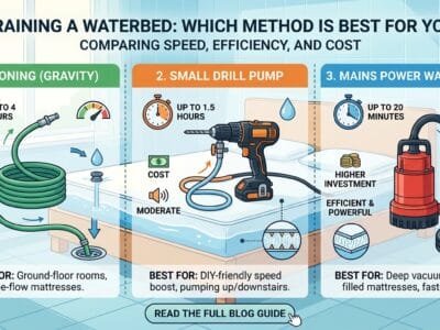 Draining A Waterbed Method Picture