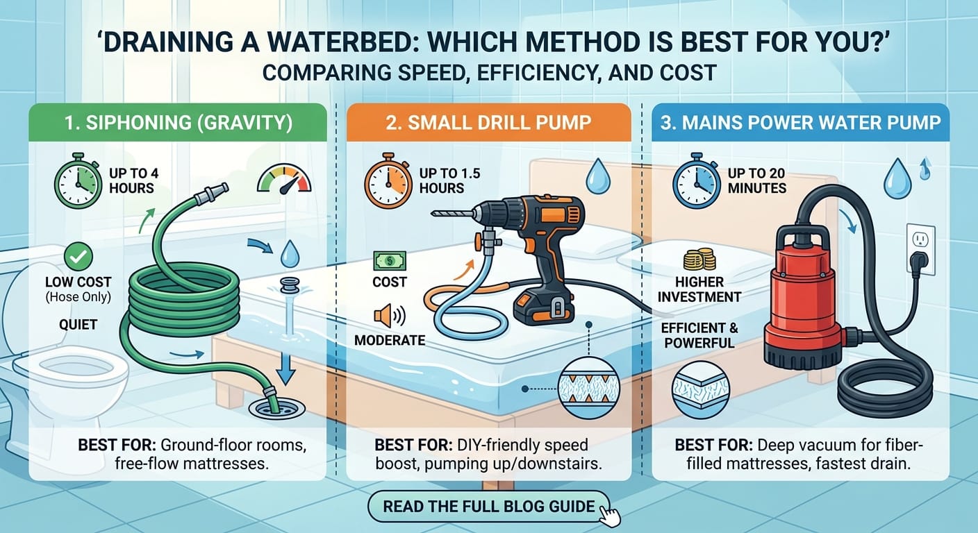 Draining A Waterbed Method Picture