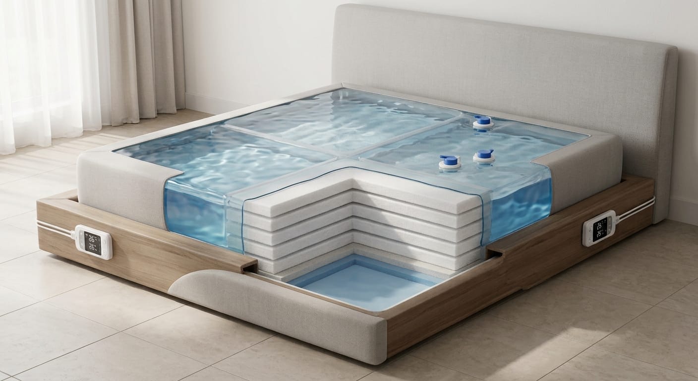 Waterbed Mattress Waveless Technology